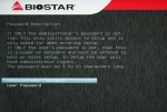 Biostar TP67XE - BIOS - Security Menu