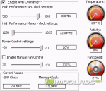 Sapphire Radeon HD6950 - AMD Overdrive limits