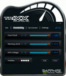 Sapphire TriXX - Overclocking (extended limits)