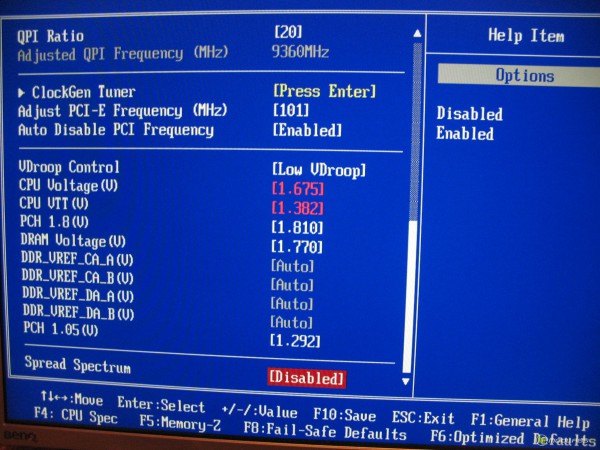 BIOS Options 2