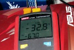 Температуры на памяти (-32) и процессоре (-67)