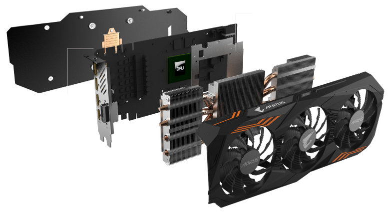 Gigabyte GeForce GTX 1070 Ti AORUS