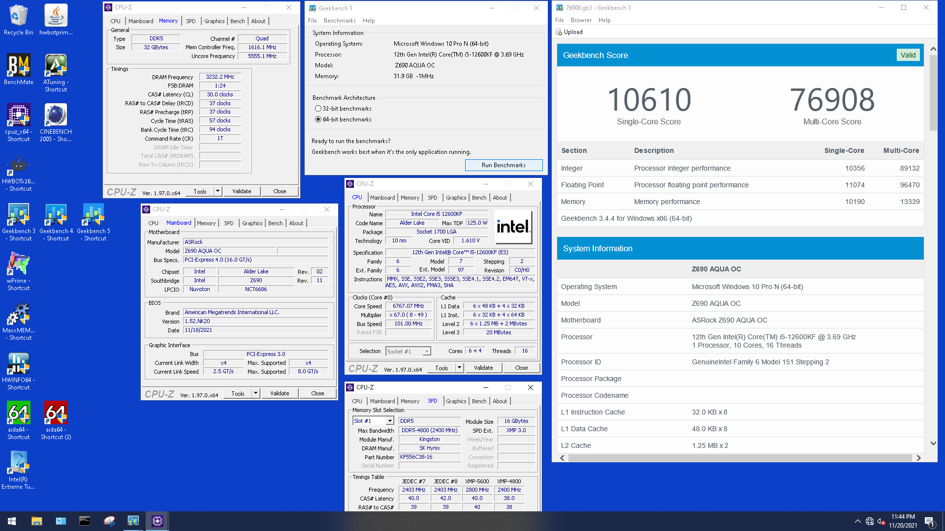 12600kf характеристики