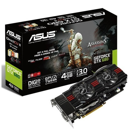 Видеокарта GeForce GTX 670 DirectCu II 4 GB