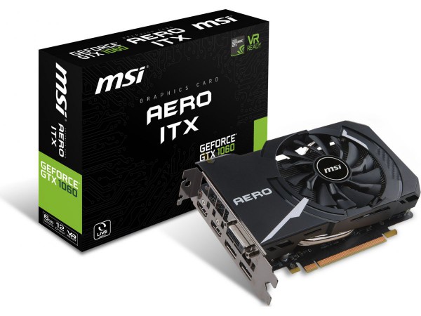 MSI GTX 1060 AERO ITX Series