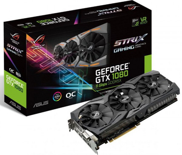ASUS GeForce GTX 1080 StriX 11Gbps OC