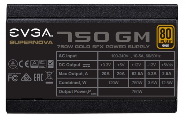 EVGA SuperNOVA 750 GM