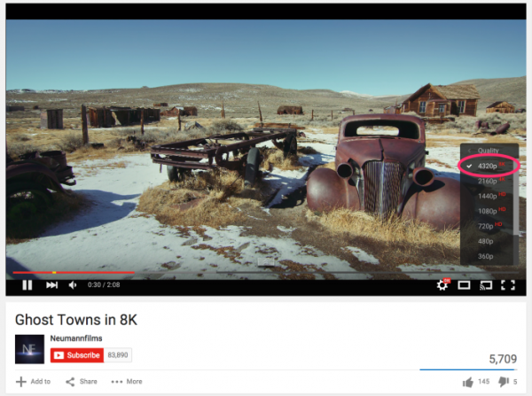 Ghost Towns in 8K