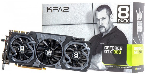 KFA2 GeForce GTX 980 HOF «8 Pack Edition»
