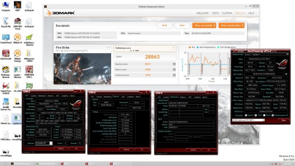 3DMark-Fire Strike 2х GPU