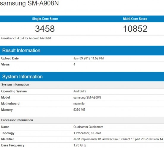 Samsung Galaxy A90