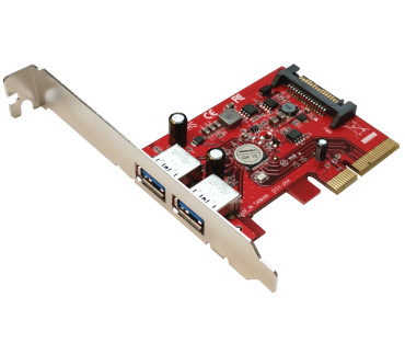 Addonics USB 3.1 2-Port PCIe 2X Controller
