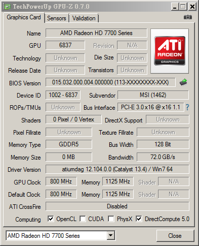 Radeon HD 7730