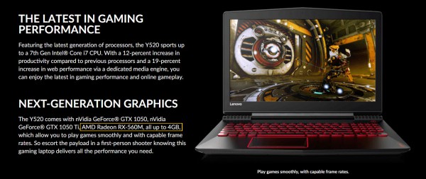 Radeon RX 560M