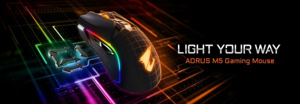 Gigabyte AORUS M5 Gaming Mouse