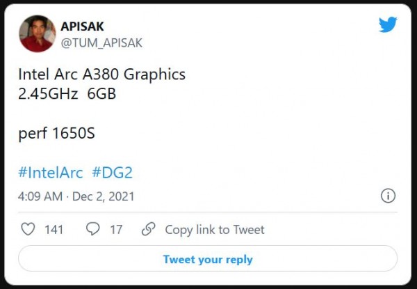 Intel Arc A380