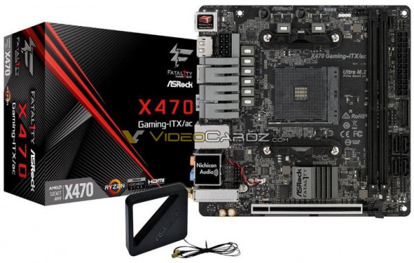 ASRock X470 Fatal1ty Gaming ITXac