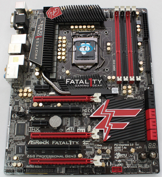 ASRock, Z68 Extreme 7 Gen3, Z68 Extreme 4 Gen3, Fatal1ty Z68 Professional Gen3