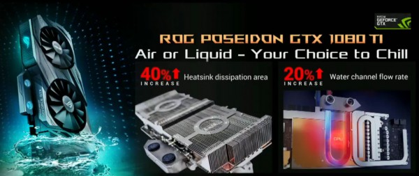 ASUS GeForce GTX 1080 Ti ROG Poseidon