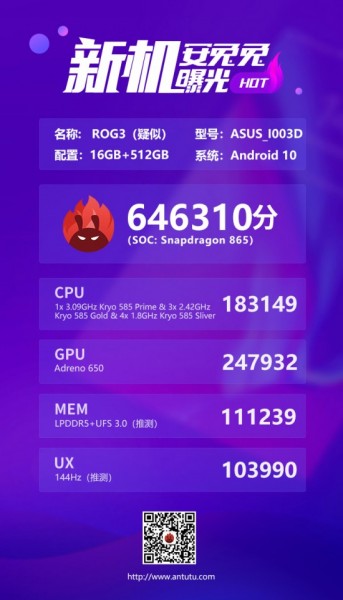 ASUS ROG 3