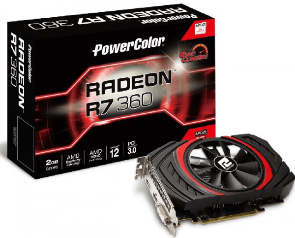 PowerColor PCS+ Radeon R7 360 (AXR7 360 2GBD5-DHEOC)