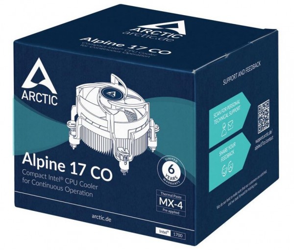 Arctic Alpine 17 и Alpine 17 CO