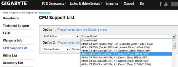 Athlon X4 835, X4 845, AMD