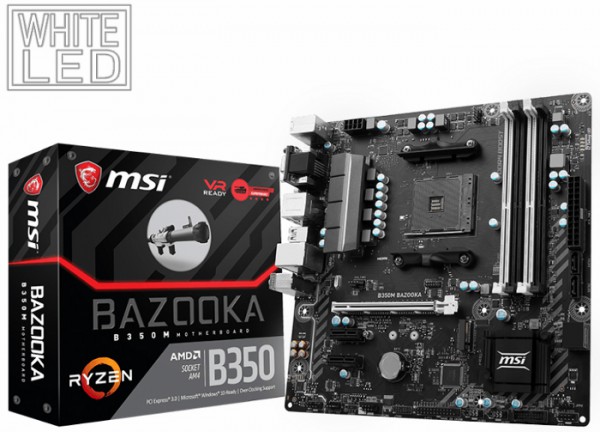 MSI B350M BAZOOKA