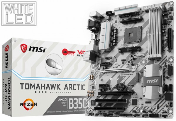 MSI B350 TOMAHAWK ARCTIC