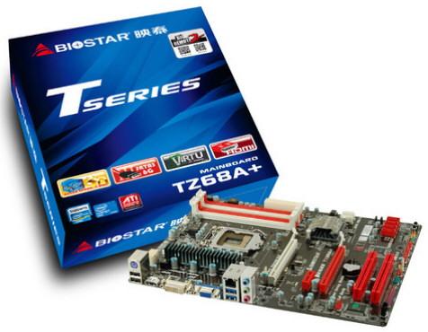 Материнская плата Biostar TZ68A+