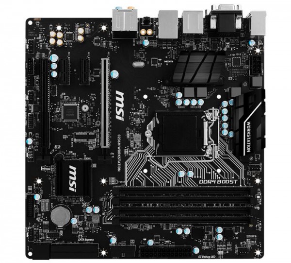 MSI C236M Workstation