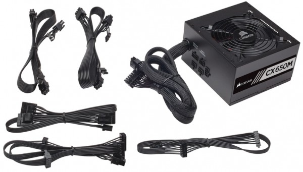 Corsair CX450M, CX550M, CX650M