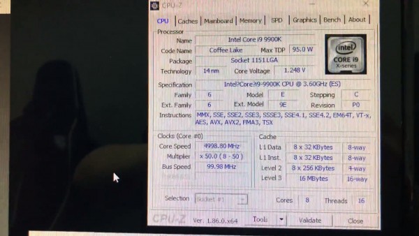 Intel Core i9-9900K