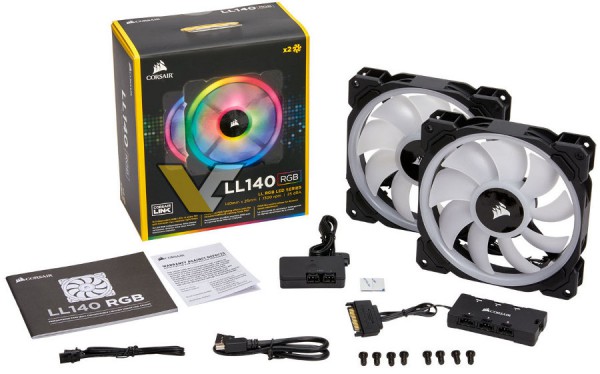 Corsair LL120 RGB и LL140 RGB