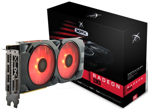 XFX Radeon RX 480 Crimson Edition 8 GB (RX-480P8LFR6)