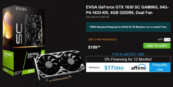 GeForce GTX 1630