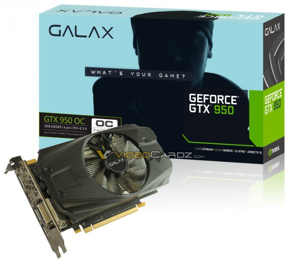 GALAX GTX 950 OC