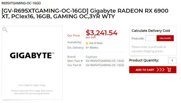 Gigabyte Radeon RX 6950 XT Gaming