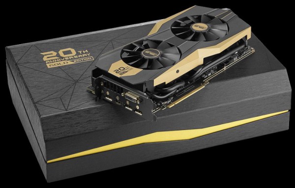 ASUS GeForce GTX 980 Ti 20th Anniversary Gold Edition (GOLD20TH-GTX980TI-P-6GD5-GAMING)