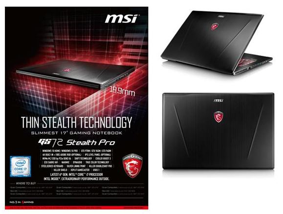 MSI GS72