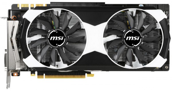 MSI GeForce GTX 980 Ti Armor X2 OC