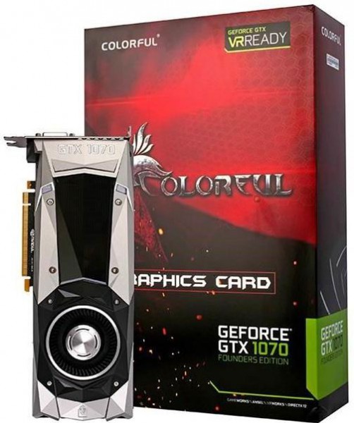 GTX 1070-8G Founders Edition