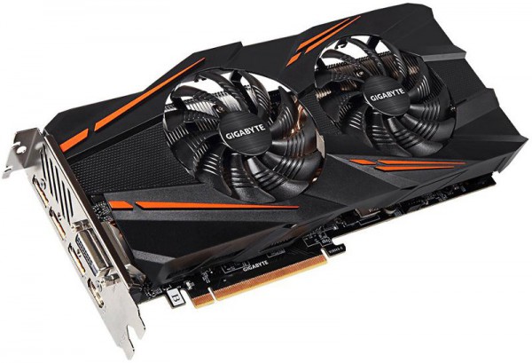 Gigabyte GeForce GTX 1070 Windforce OC (GV-N1070WF2OC-8GD)