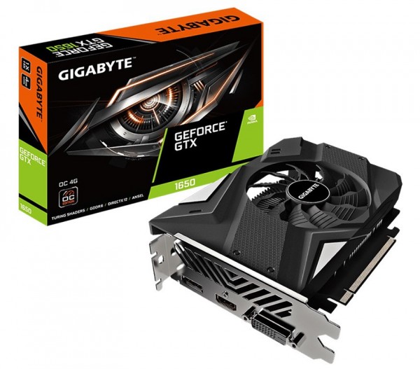 Gigabyte GeForce GTX 1650, GV-N1656OC-4GD R2.0