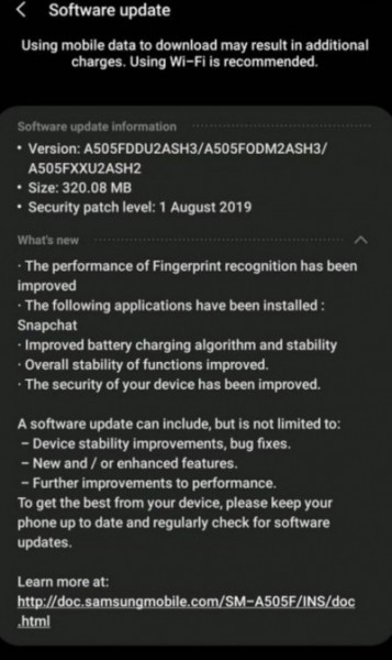 Galaxy A50