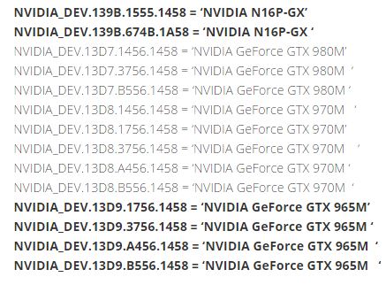 GeForce GTX 965M