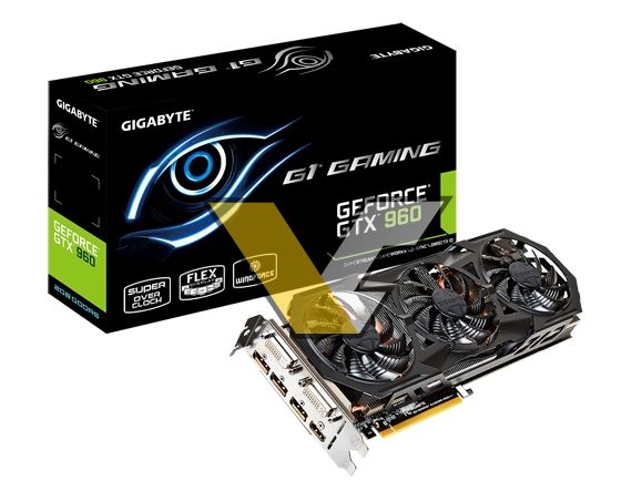 Gigabyte GeForce GTX 960 G1.Gaming (GV-N960G1 GAMING-2GD)