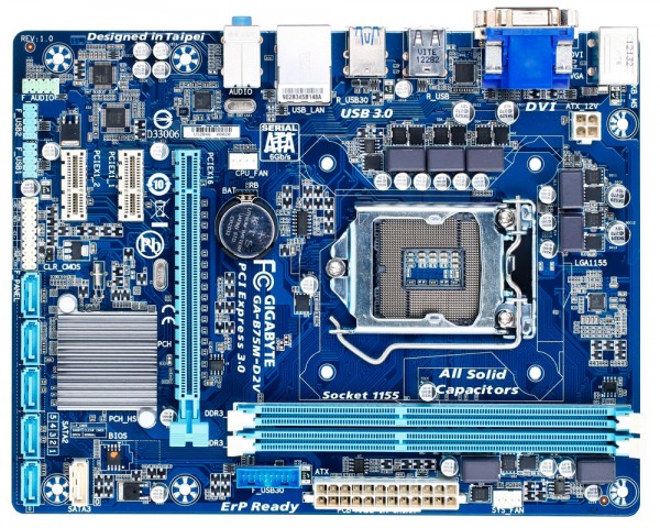 Gigabyte B75M-D2V