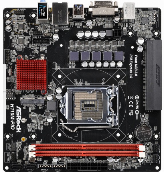 ASRock H110M-PIO