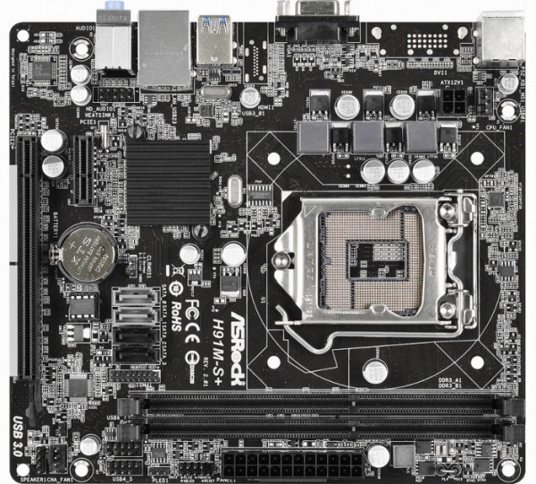 ASRock H91M-S+